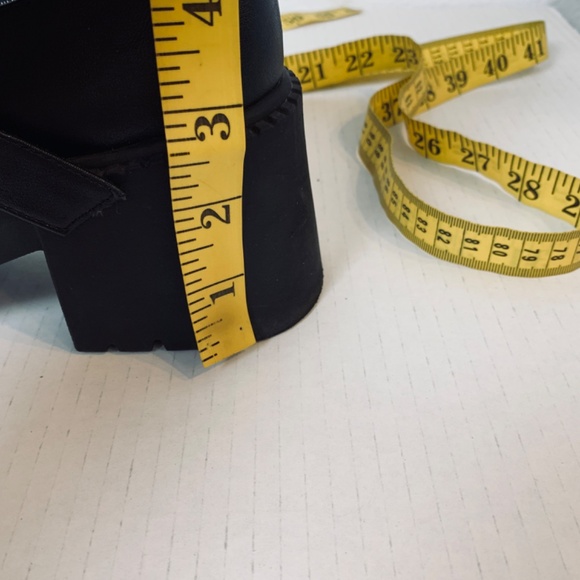 Madden NYC Black Mary Jane Shoe Size 7.5 Platform Chunky Whimsygoth Witchy - Picture 11 of 11